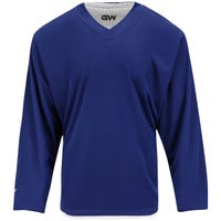 "Gamewear 7500 Prolite Junior Reversible Hockey Jersey in Royal White Size Goal Cut (Junior)"