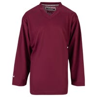 "Gamewear 5500 Prolite Junior Practice Hockey Jersey in Maroon Size Goal Cut (Junior)"