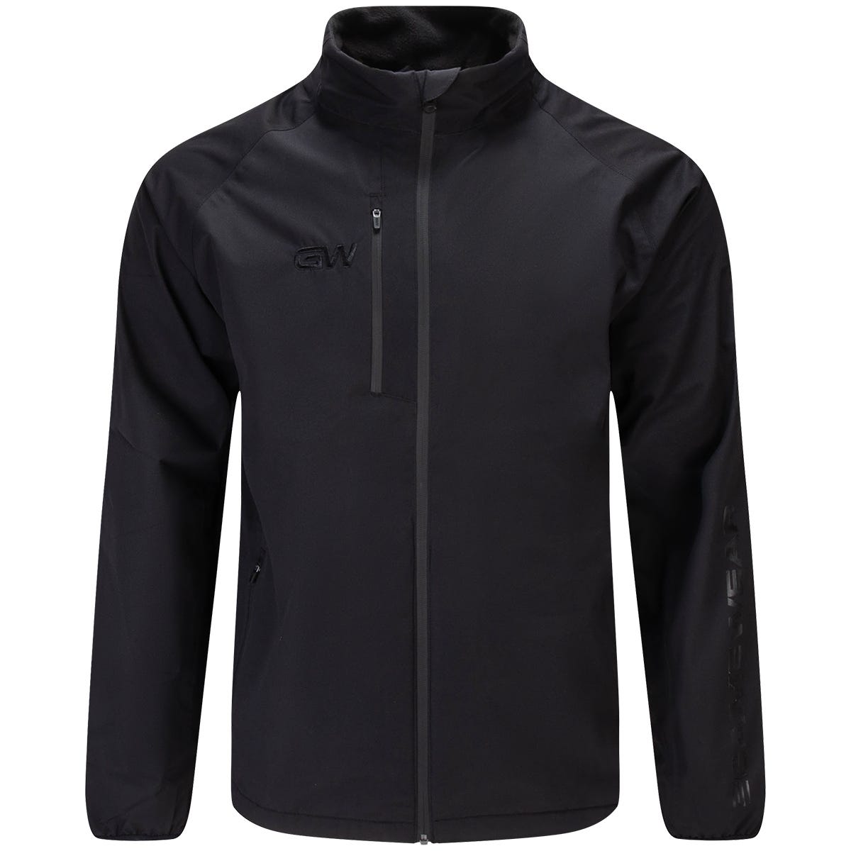 "Gamewear Skate Suit Senior Jacket | 100% Polyester in Black Size Small"