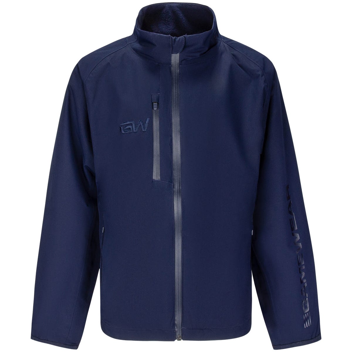 "Gamewear Skate Suit Youth Jacket | 100% Polyester in Navy Size Small"