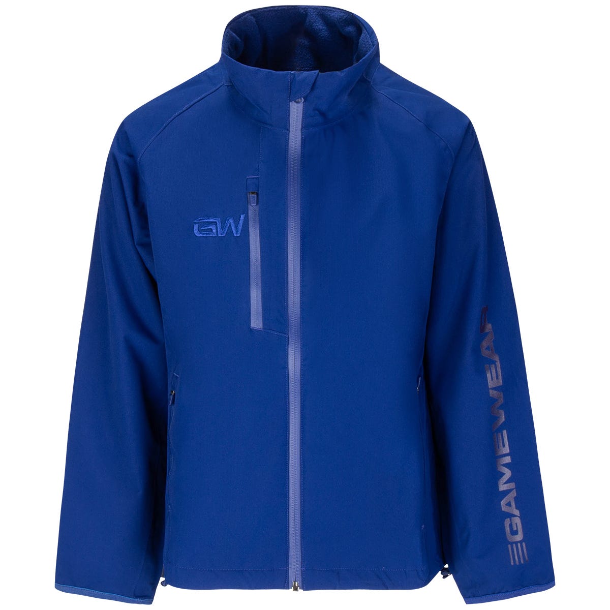 "Gamewear Skate Suit Youth Jacket | 100% Polyester in Royal Size Large"