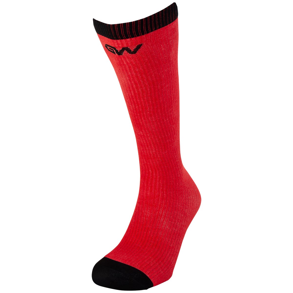 Gamewear Performance Liner Knee-Length Socks in Red Size Junior