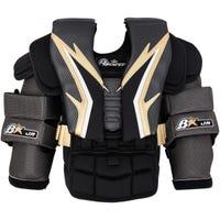 "Brians Brians B Star 2 Junior Goalie Chest & Arm Protector in Black/Gold/White Size Large"