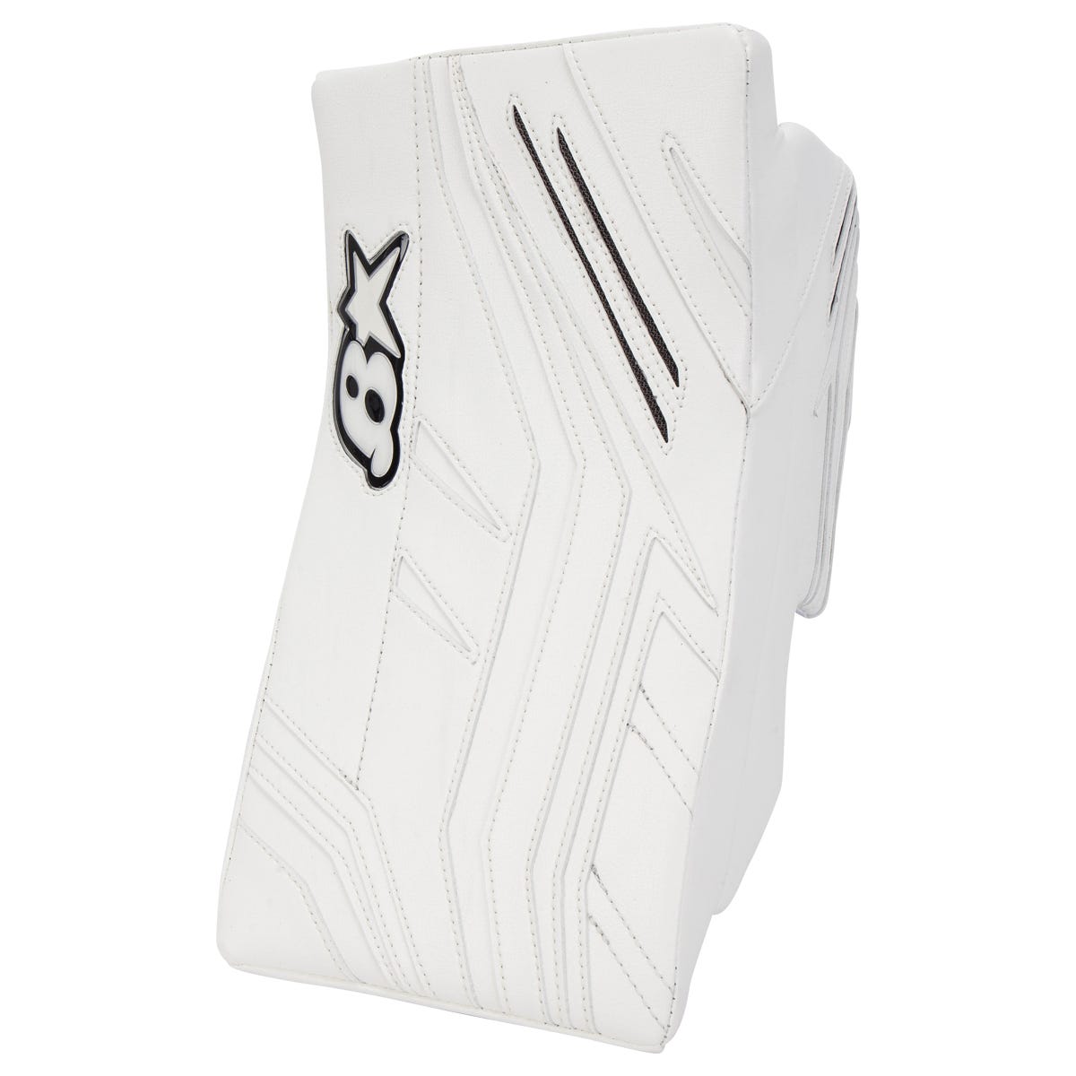 Brians Brians G-Netik Pro V Senior Goalie Blocker in White