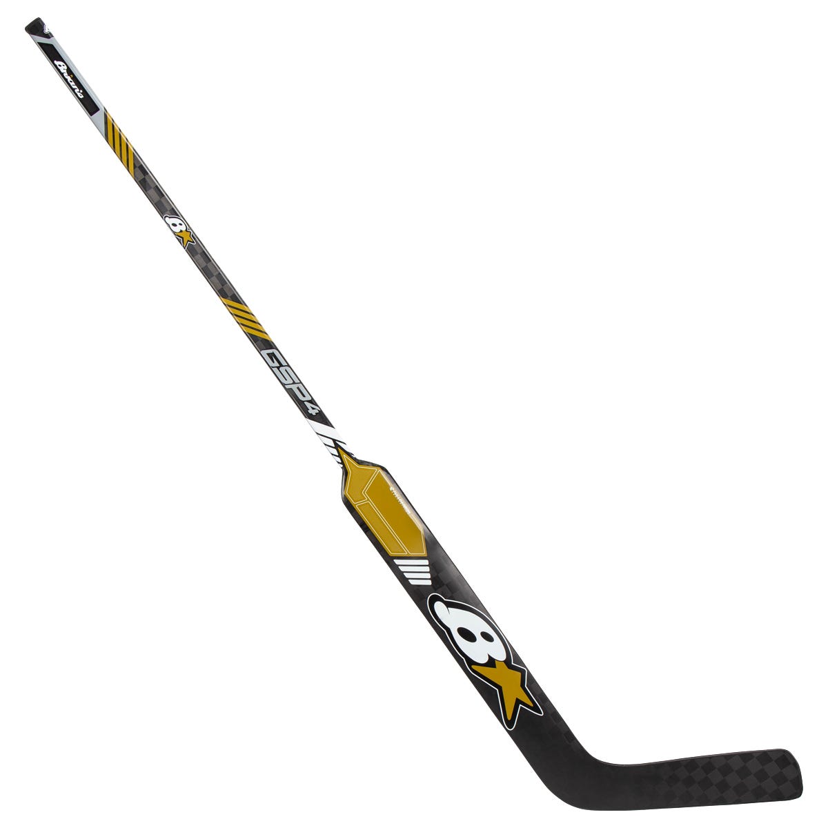 Brians Brians GSP4 Senior Goalie Stick in Black/Gold Size 26in