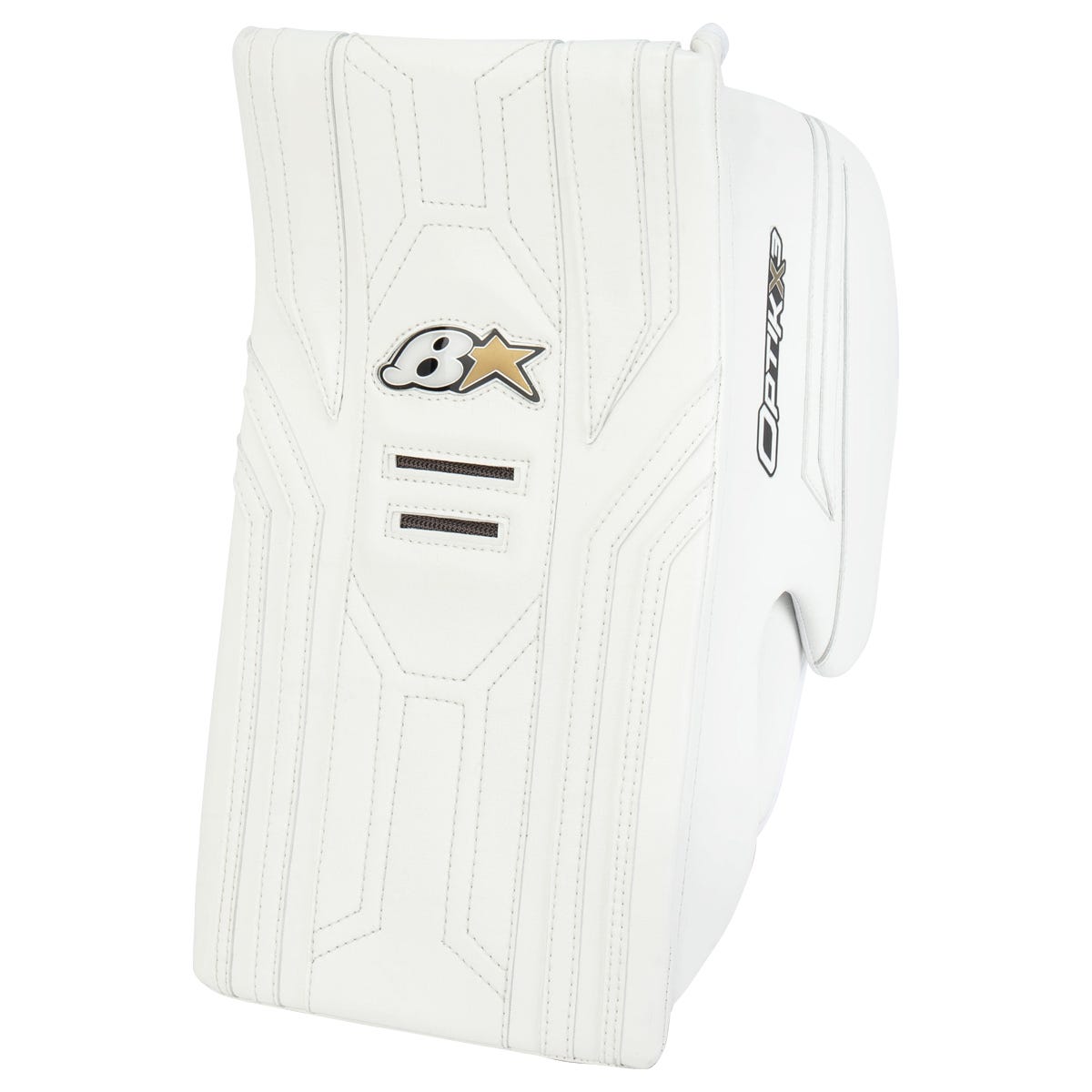 Brians Brians Optik X3 Senior Goalie Blocker in White