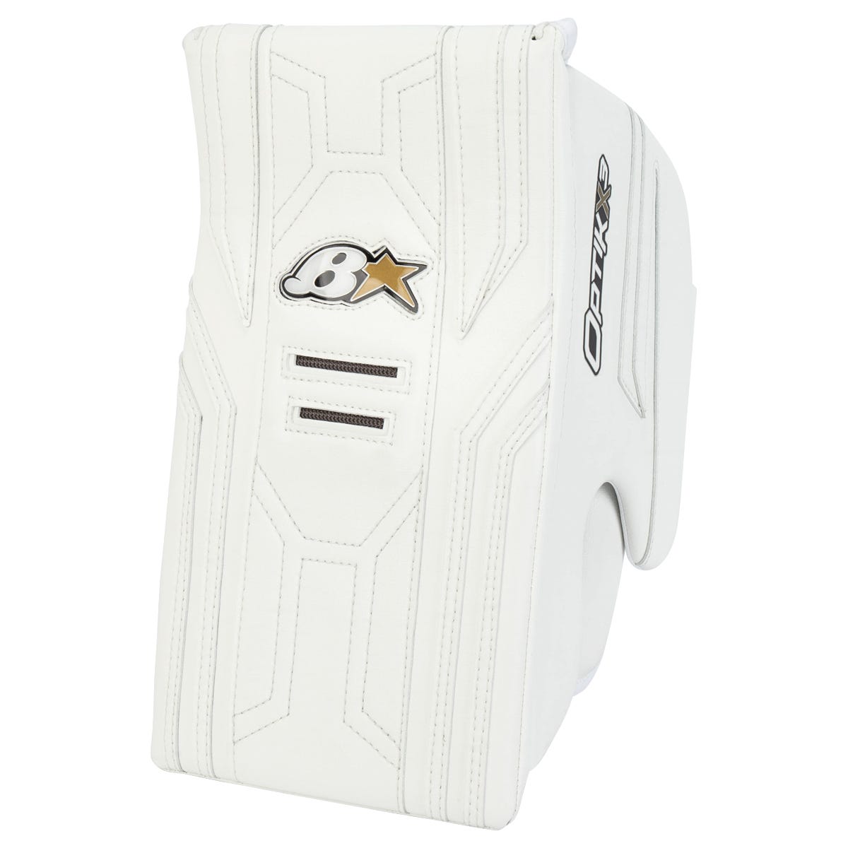 Brians Brians Optik X3 Junior Goalie Blocker in White
