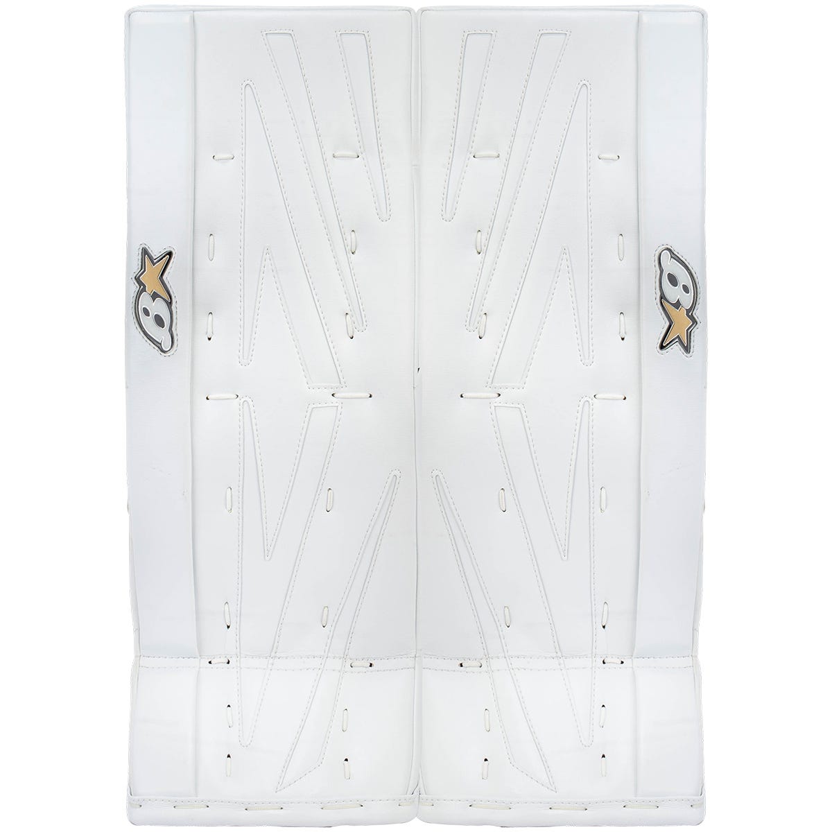 Brians Brians NetZero 3 Youth Goalie Leg Pads in White/White Size 25in