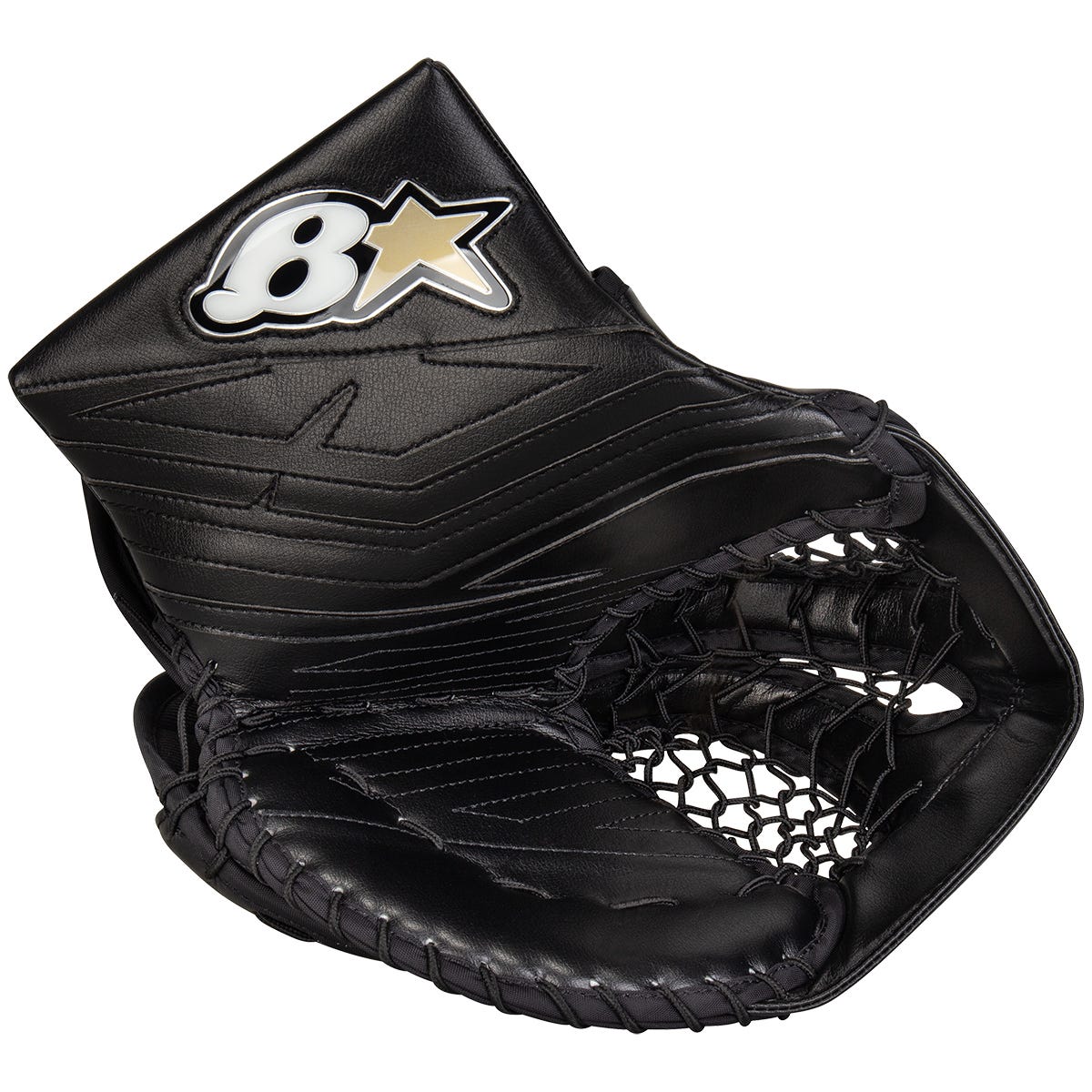 Brians Brians Iconik X Intermediate Goalie Glove in Black