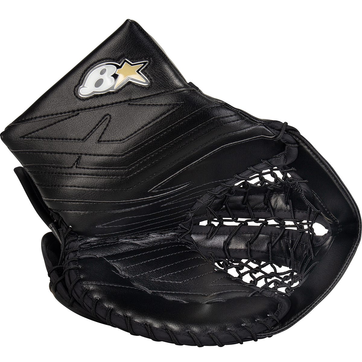 Brians Brians Iconik X Junior Goalie Glove in Black