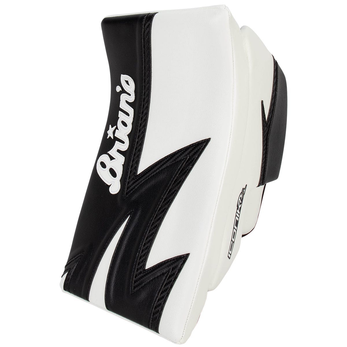 Brians Brians Iconik DX2 Junior Goalie Blocker in White/Black