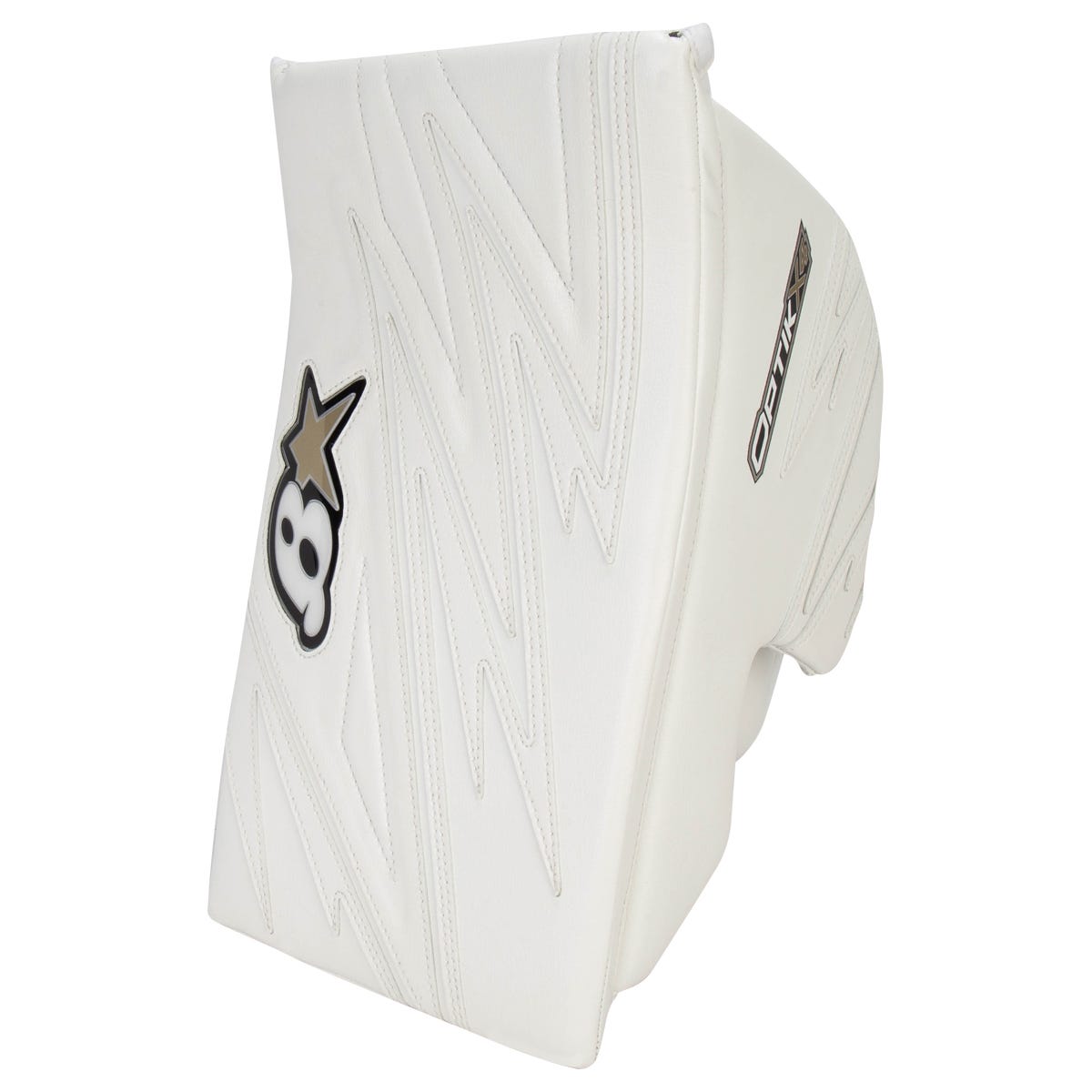 Brians Brians Optik X4 Intermediate Goalie Blocker in White