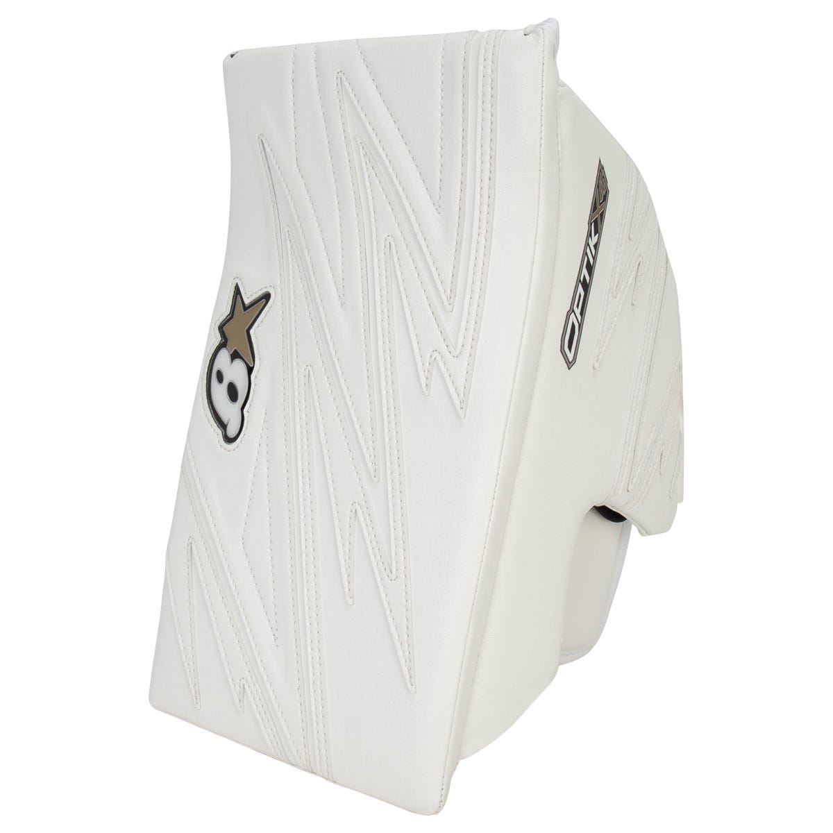 Brians Brians Optik X4 Junior Goalie Blocker in White