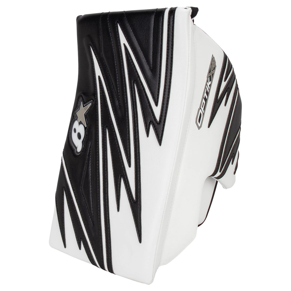 Brians Brians Optik X4 Junior Goalie Blocker in White/Black