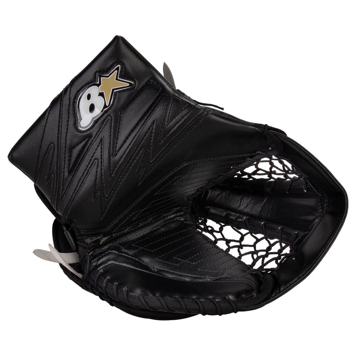 Brians Brians Optik X4 Intermediate Goalie Glove in Black