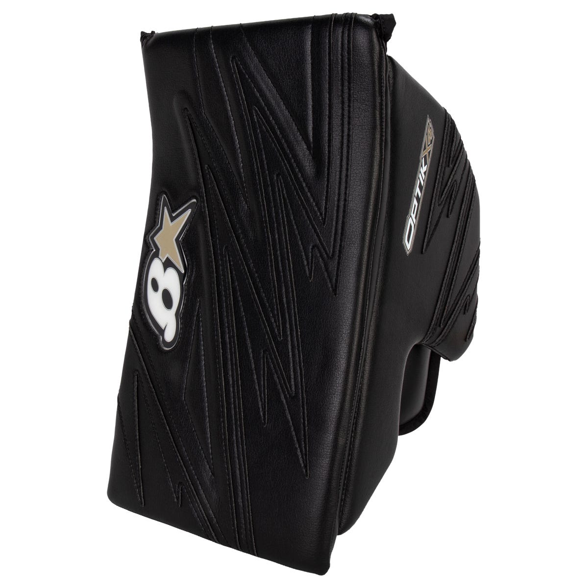 Brians Brians Optik X4 Intermediate Goalie Blocker in Black
