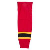 Stadium Calgary Flames Mesh Hockey Socks in Red (Cal 1) Size Intermediate