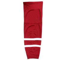 Stadium Arizona Coyotes Mesh Hockey Socks in Brick Red/White (ARI 1) Size Intermediate