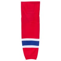 Stadium Montreal Canadiens Mesh Hockey Socks in Red/Blue (MTL 1) Size Intermediate