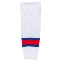 Stadium New York Rangers Mesh Hockey Socks in White (NYR 2) Size Senior