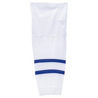 Stadium Toronto Maple Leafs Mesh Hockey Socks in White (TOR 2) Size Intermediate