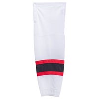Stadium Chicago Blackhawks Mesh Hockey Socks in White (Chi 2) Size Junior