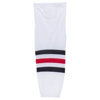 Stadium Chicago Blackhawks Mesh Hockey Socks in White (Chi 5) Size Junior