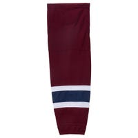 Stadium Colorado Avalanche Junior Hockey Socks in Red (COL 3) Size Youth