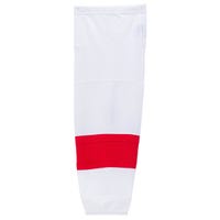 Stadium Detroit Red Wings Mesh Hockey Socks in White (Det 2) Size Junior