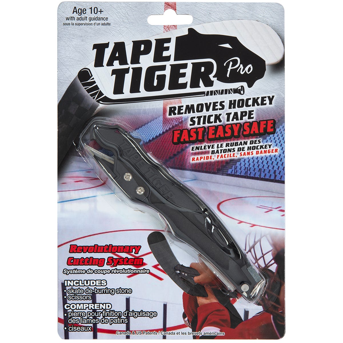 Blue Sports Tape Tiger Pro Tape Removal Tool - in Black