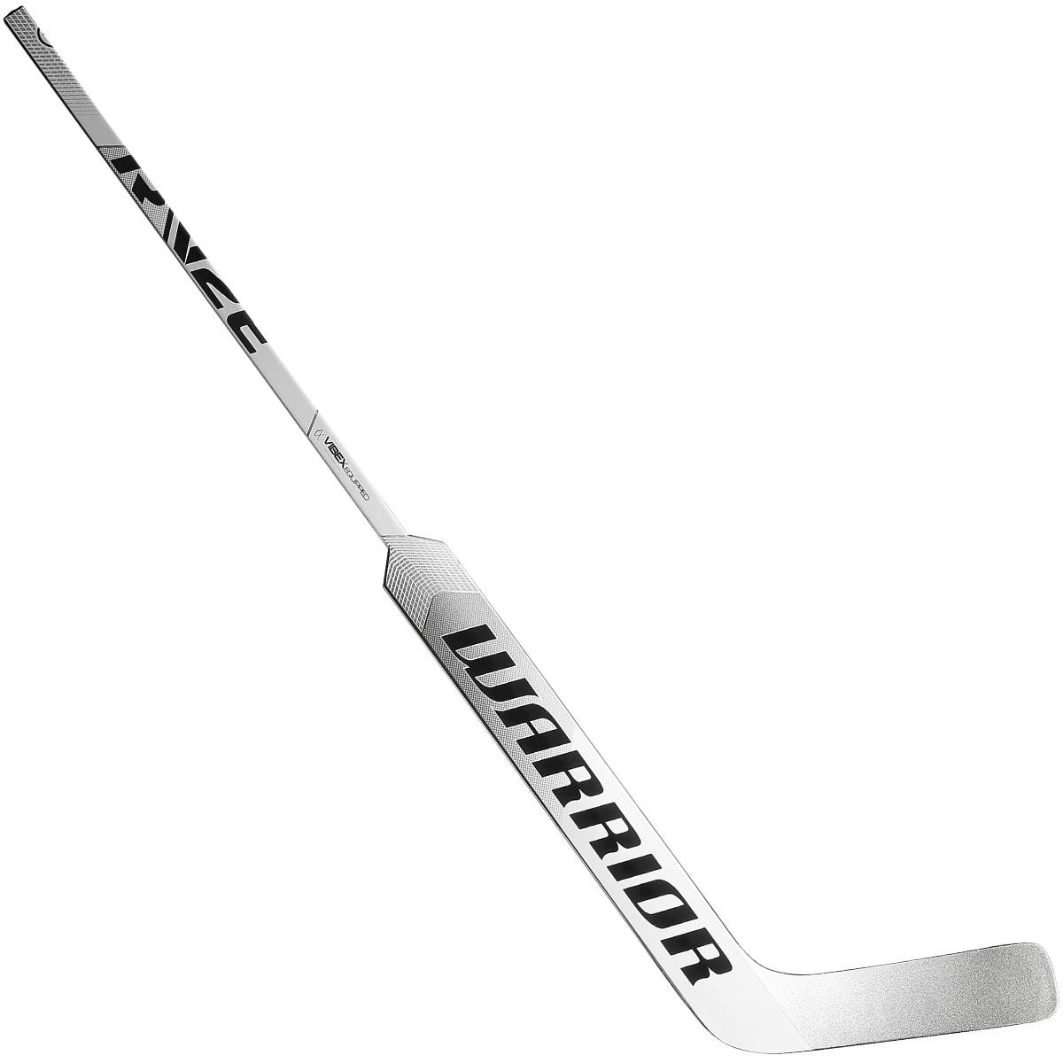 Warrior Ritual V2 E Intermediate Goalie Stick in Silver/White/Black Size 23.5in