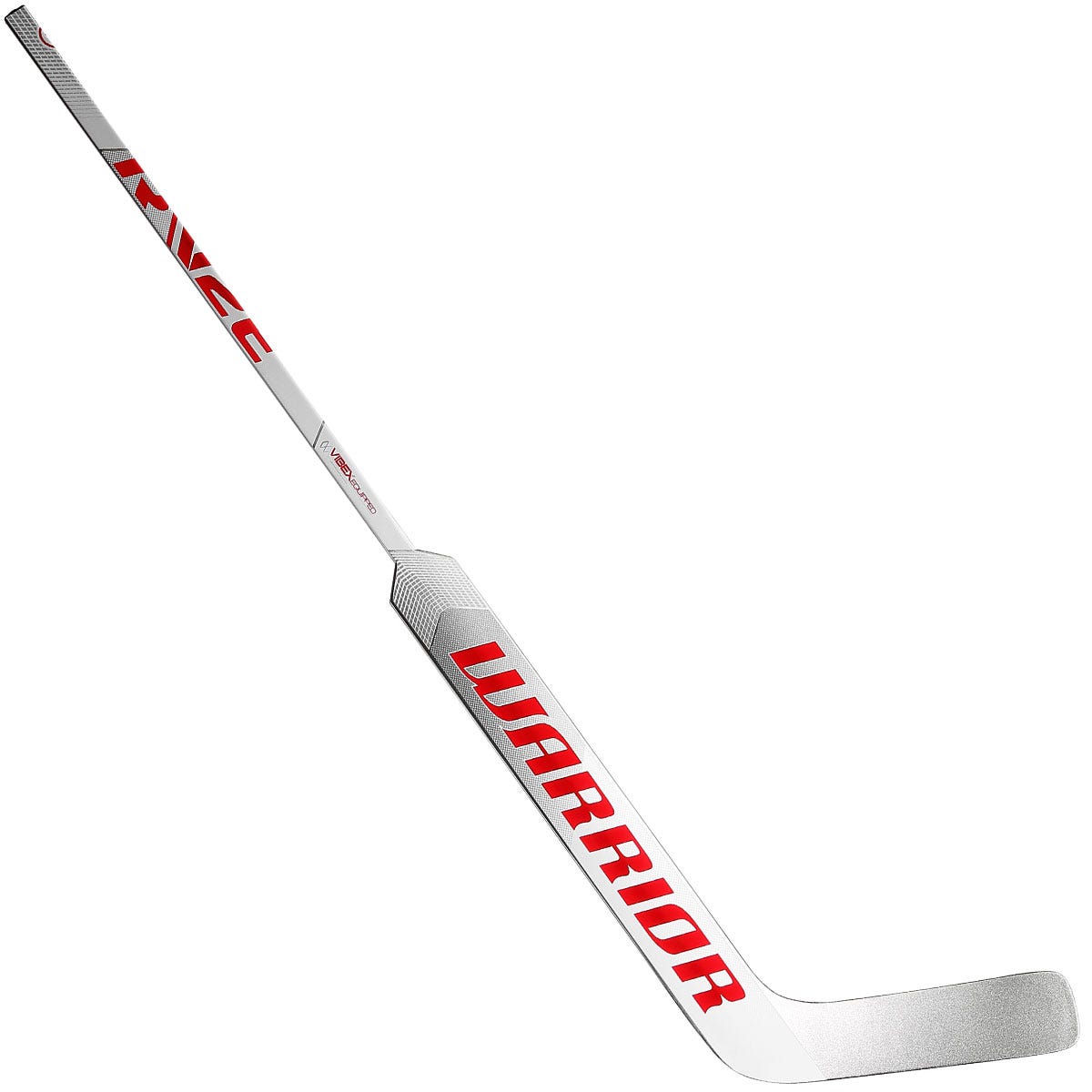 Warrior Ritual V2 E Intermediate Goalie Stick in Silver/White/Red Size 23.5in