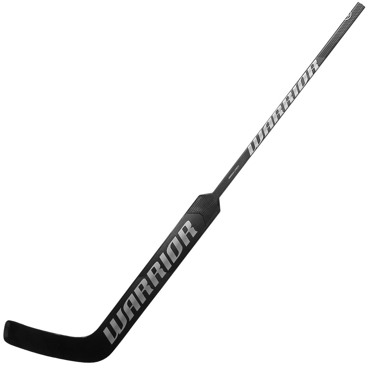 Warrior Ritual V2 E+ Senior Goalie Stick in Black/Silver Size 26in