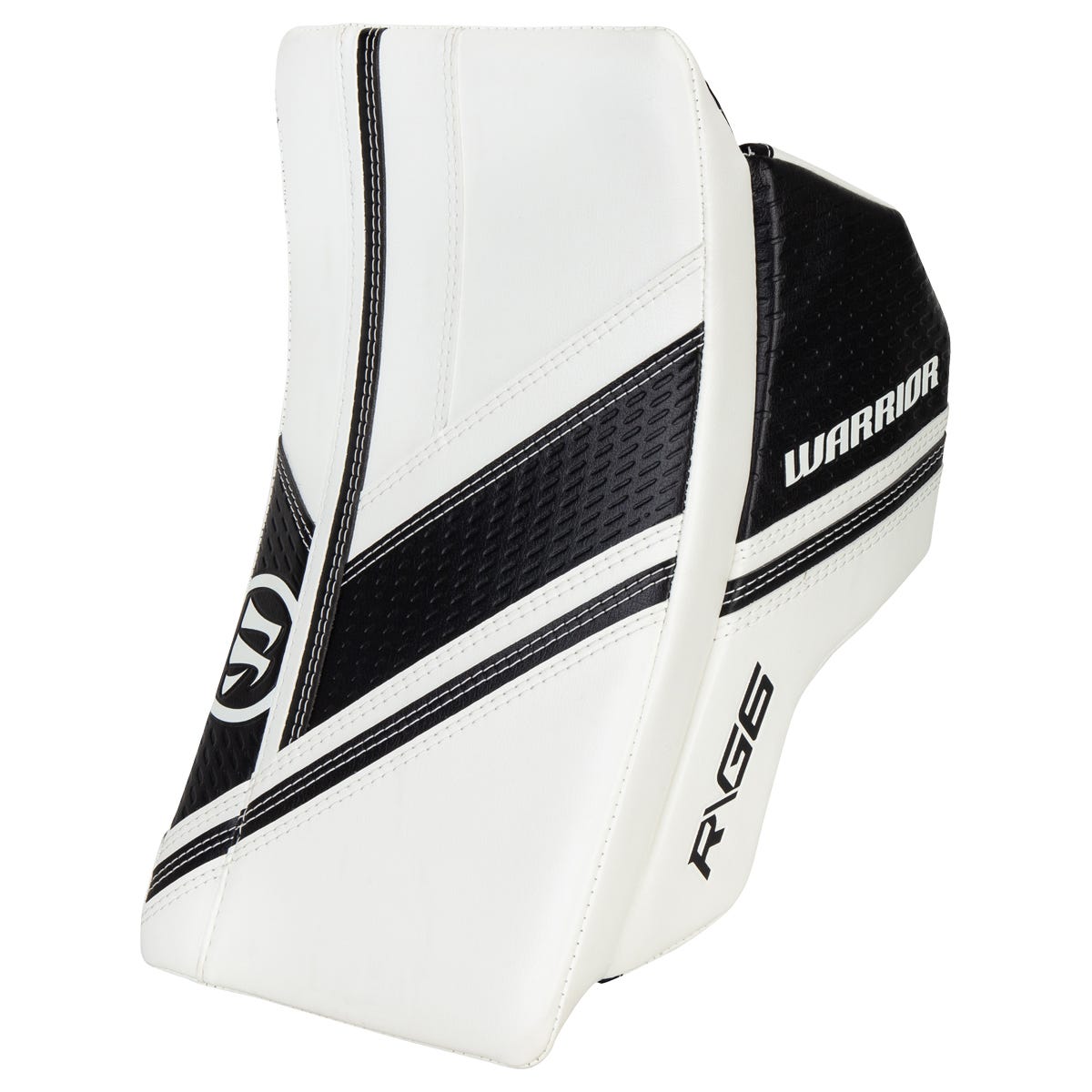 Warrior Ritual G6.1 Pro+ Senior Goalie Blocker in White/Black