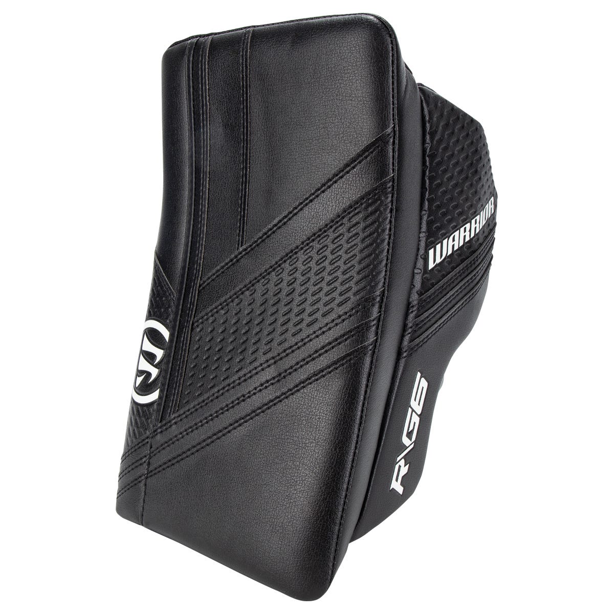 Warrior Ritual G6 E+ Intermediate Goalie Blocker in Black