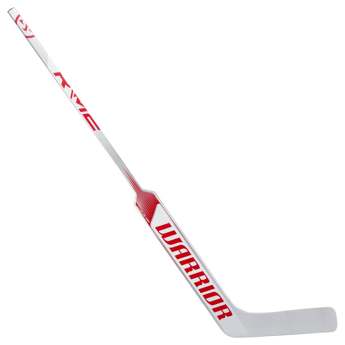 Warrior Ritual M2 E Intermediate Goalie Stick in Silver/Red Size 23.5in