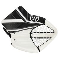 Warrior Ritual G6 E+ Senior Goalie Glove in White/Black