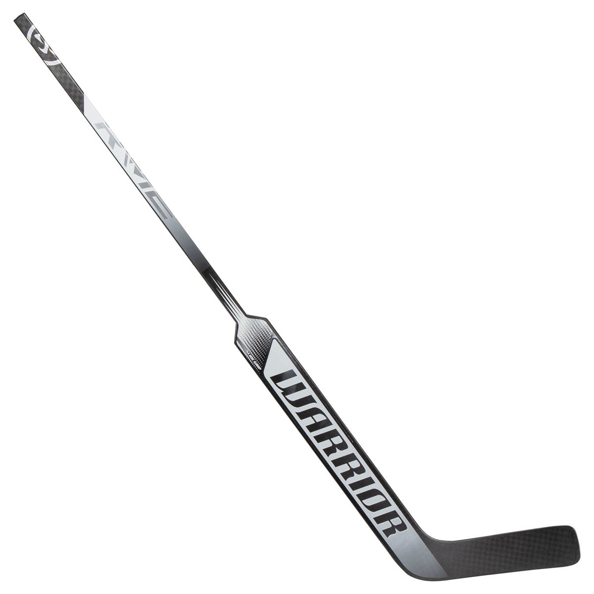 Warrior Ritual M2 Pro Intermediate Goalie Stick in Silver/White Size 23.5in