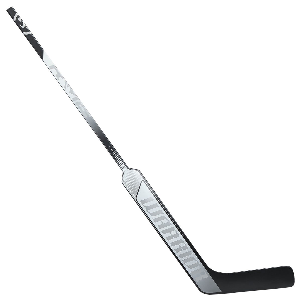 Warrior Ritual M2 E Intermediate Goalie Stick in Silver/White Size 23.5in