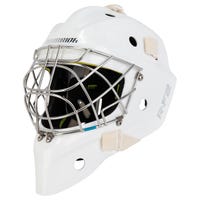 Warrior Ritual R\F2 Pro Senior Certified Cat Eye Goalie Mask in White Size Small/Medium