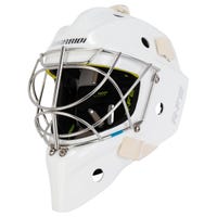 Warrior Ritual R\F2 Pro Senior Non-Certified Cat Eye Goalie Mask in White Size Medium/Large