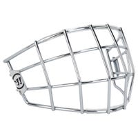 "Warrior R/F2 Chrome Certified Square Bar Youth Replacement Cage in Stainless Steel"
