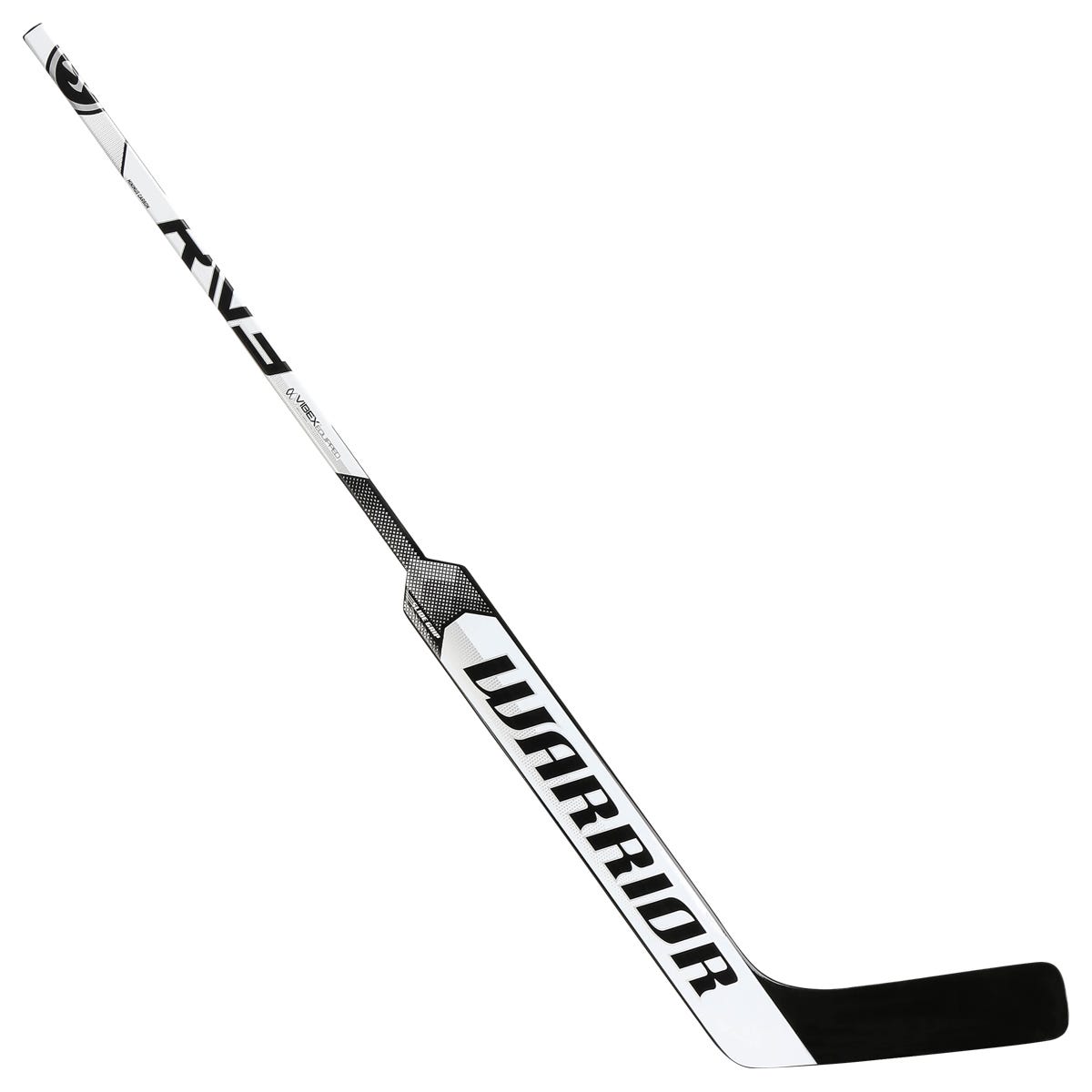 Warrior Ritual V3 E Senior Goalie Stick in White/Black Size 27.5in