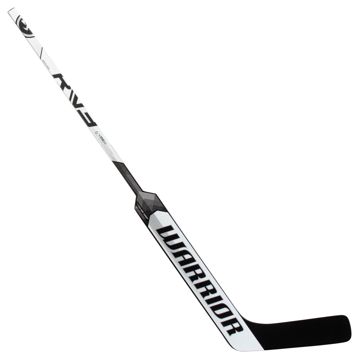 Warrior Ritual V3 E Intermediate Goalie Stick in White/Black Size 23.5in