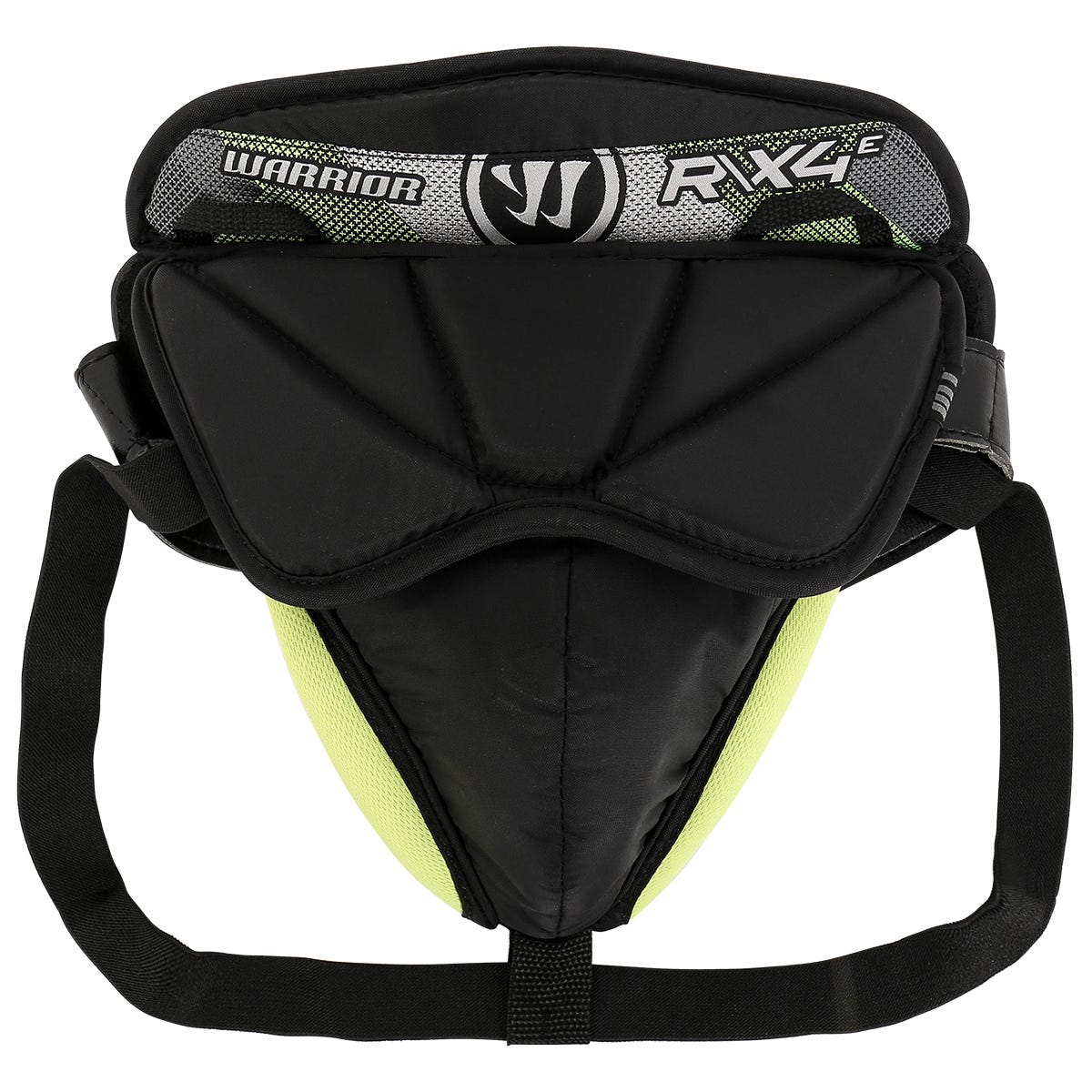 "Warrior Ritual X4 E Goalie Jock in Black Size Intermediate"