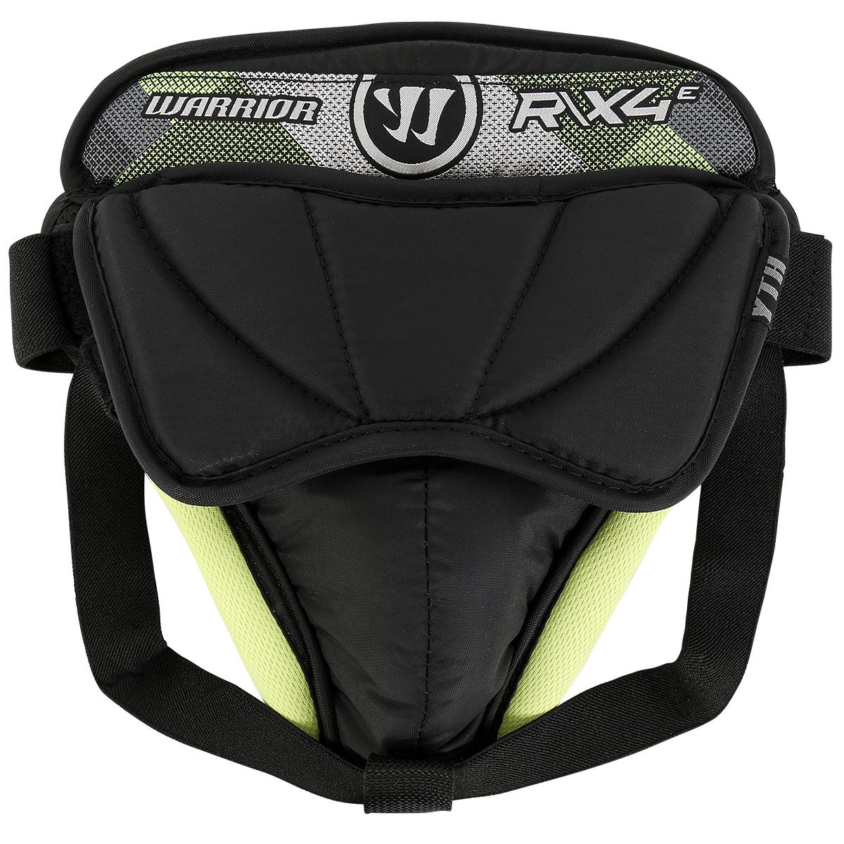 "Warrior Ritual X4 E Goalie Jock in Black Size Youth"