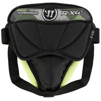 "Warrior Ritual X4 E Goalie Jock in Black Size Youth"