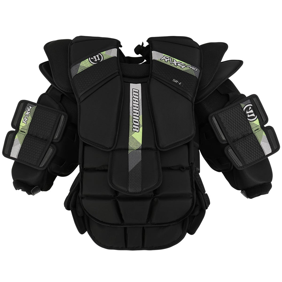 Warrior Ritual X4 Pro Senior Goalie Chest & Arm Protector in Black Size X-Large