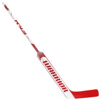 Warrior Ritual V3 E Intermediate Goalie Stick in White/Red Size 23.5in