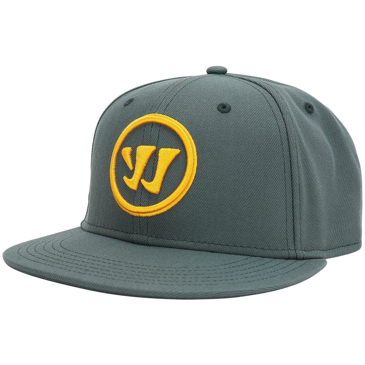 Warrior Exploded Flex Snapback Hat in Green
